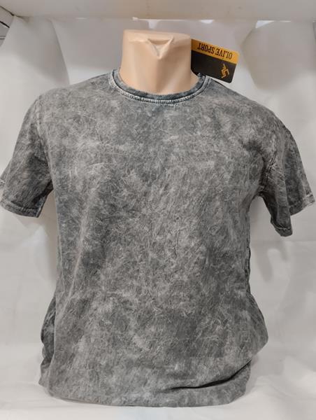 Футболка Panda (S-2XL) 1908 d.grey (лето)