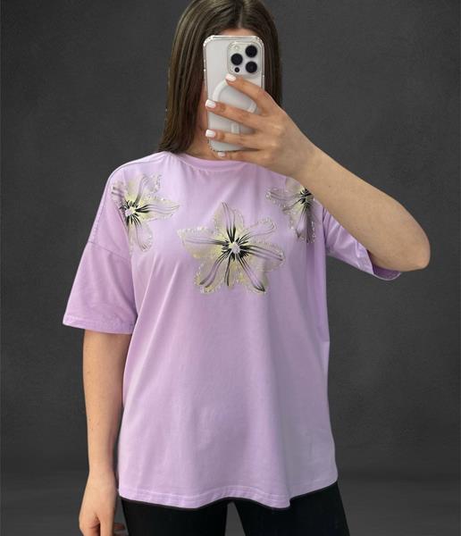 Футболка Ekvato (46-52) 25034 lilac (лето)