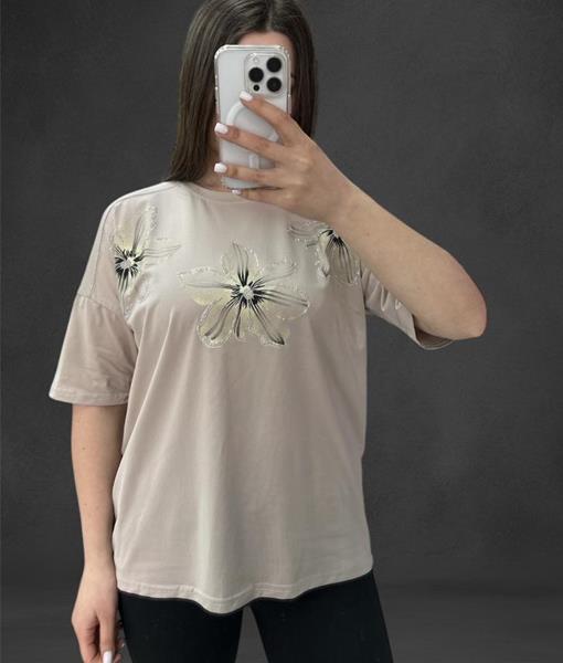 Футболка Ekvato (46-52) 25034 beige (лето)