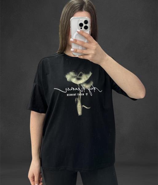 Футболка Ekvato (46-52) 25032 black (лето)