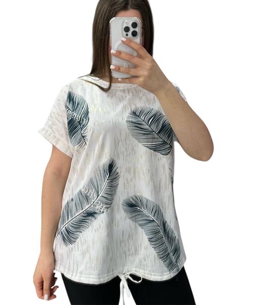 Футболка Ekvato (48-56) 25065 white (лето)