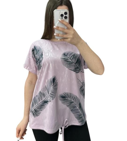 Футболка Ekvato (48-56) 25065 lilac (лето)