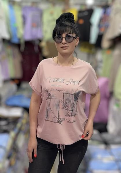 Футболка LeVisha (XL-3XL) 25037 beige (лето)