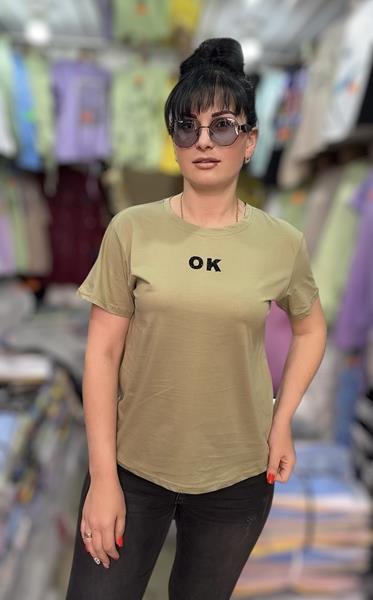 Футболка LeVisha (44-50) 25075 olive (лето)