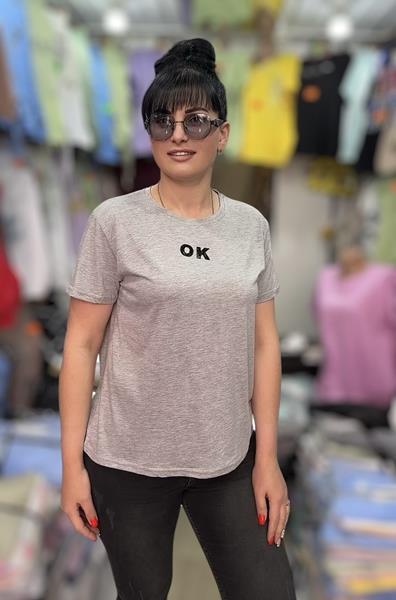 Футболка LeVisha (44-50) 25075 grey (лето)