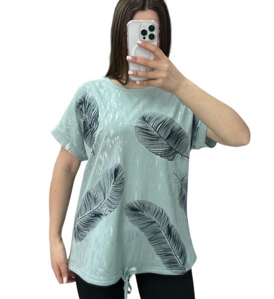Футболка Shipi (48-56) 25065 l.blue (лето)