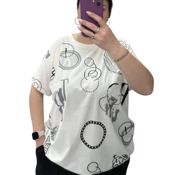 Футболка Shipi (54-64) 25085 white (лето)