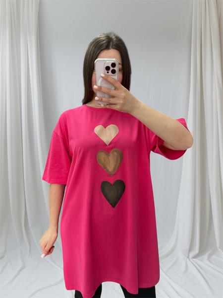 Туника Novetly Store (50-58) 25081 crimson (лето)