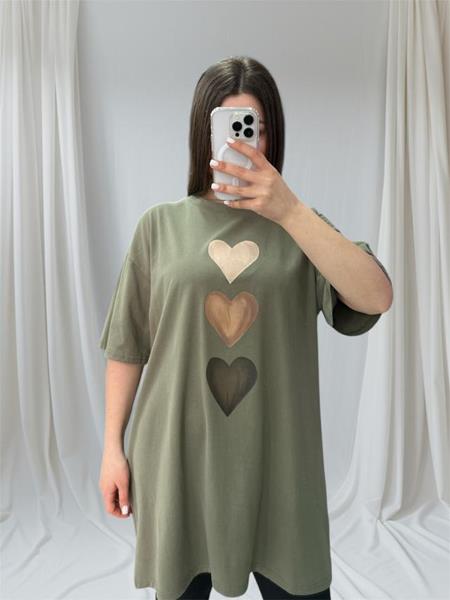 Туника Novetly Store (50-58) 25081 khaki (лето)
