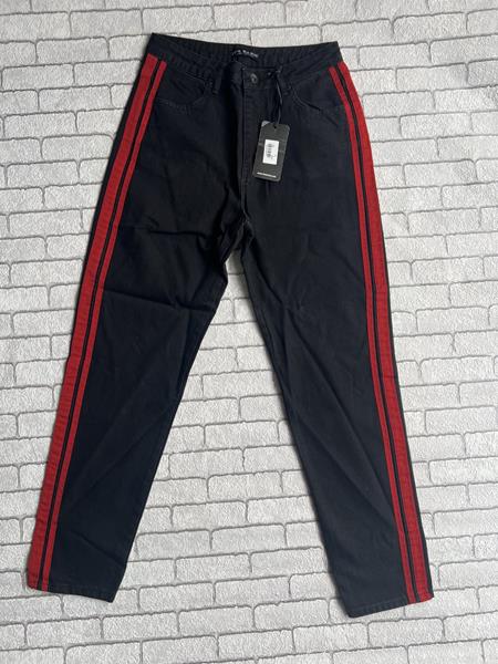 Джинсы Valentina (38-42) VL80 black (деми)