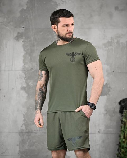 Футболка Madoka (M-3XL) 853 khaki (лето)