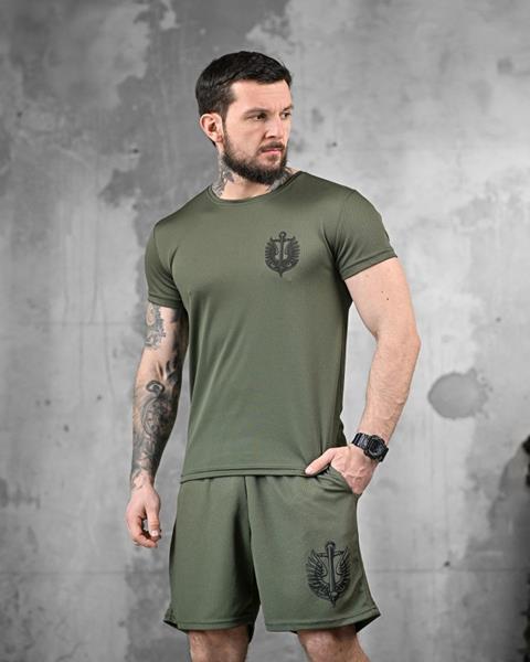Футболка Madoka (M-3XL) 855 khaki (лето)