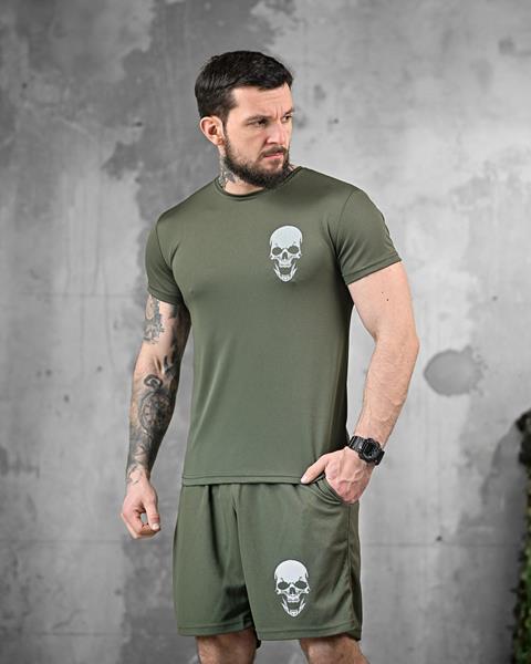 Футболка Madoka (M-3XL) 860 khaki (лето)
