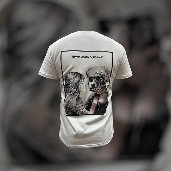 Футболка Madoka (M-3XL) 862 white (лето)