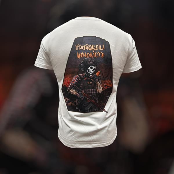 Футболка Madoka (M-3XL) 864 white (лето)