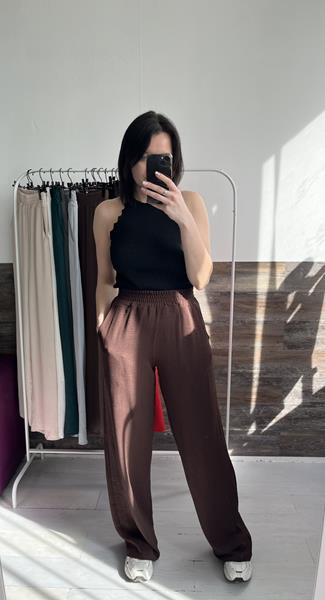 Штаны Latoria (S-XL) 08422 brown (деми)