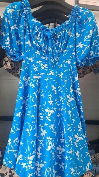 Платье Latoria (S-XL) 0967 l.blue (лето)