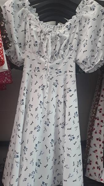 Платье Latoria (S-XL) 0967 white (лето)