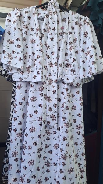 Платье Latoria (S-XL) 08890 white (лето)