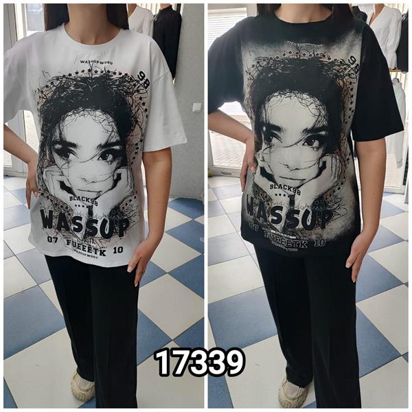 Футболка MMC clothes (one size) 17339 black (лето)