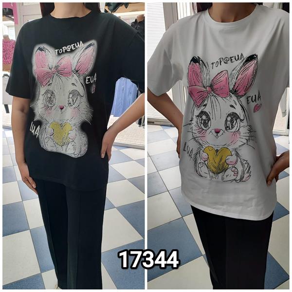 Футболка MMC clothes (one size) 17344 black (лето)