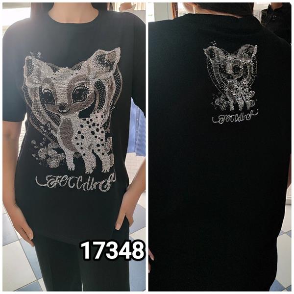 Футболка MMC clothes (one size) 17348 black (лето)