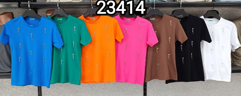 Футболка MMC clothes (44-50) 23414 white (лето)