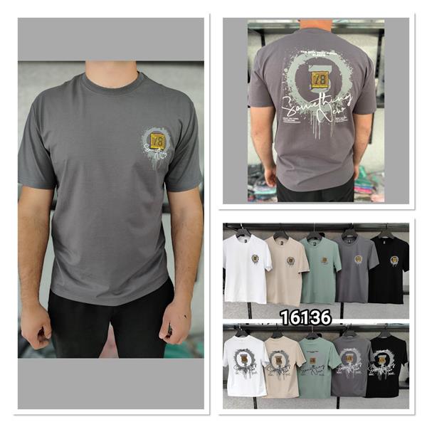 Футболка MMC clothes (48-54) 16136 grey (лето)