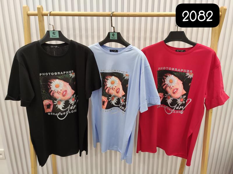 Футболка MMC clothes (48-54) 2082 black (лето)