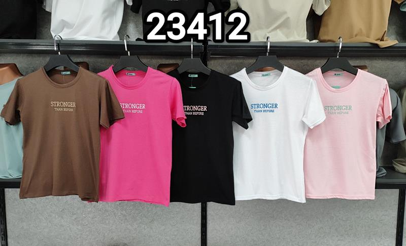 Футболка MMC clothes (44-50) 23412 d.pink (лето)