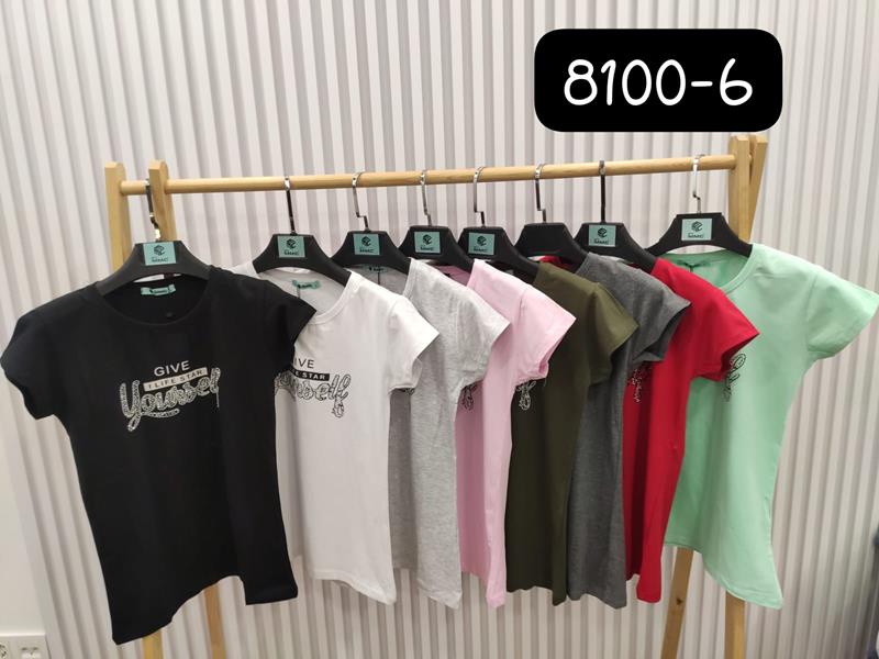 Футболка MMC clothes (42-48) 8100-6 white (лето)