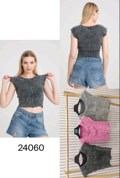 Топ MMC clothes (42-48) 24060 d.grey (лето)