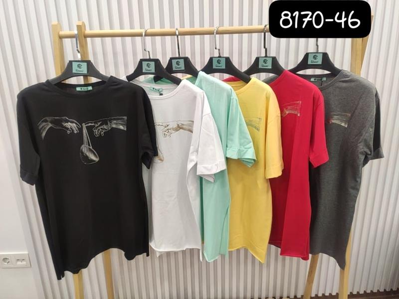 Футболка MMC clothes (48-54) 8170-46 white (лето)