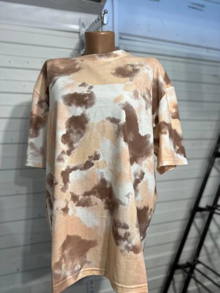 Футболка AXT (S-XL) AX35 beige (лето)
