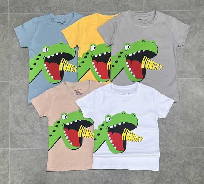 Футболка Fili kids (1-4) FK1083 grey (лето)