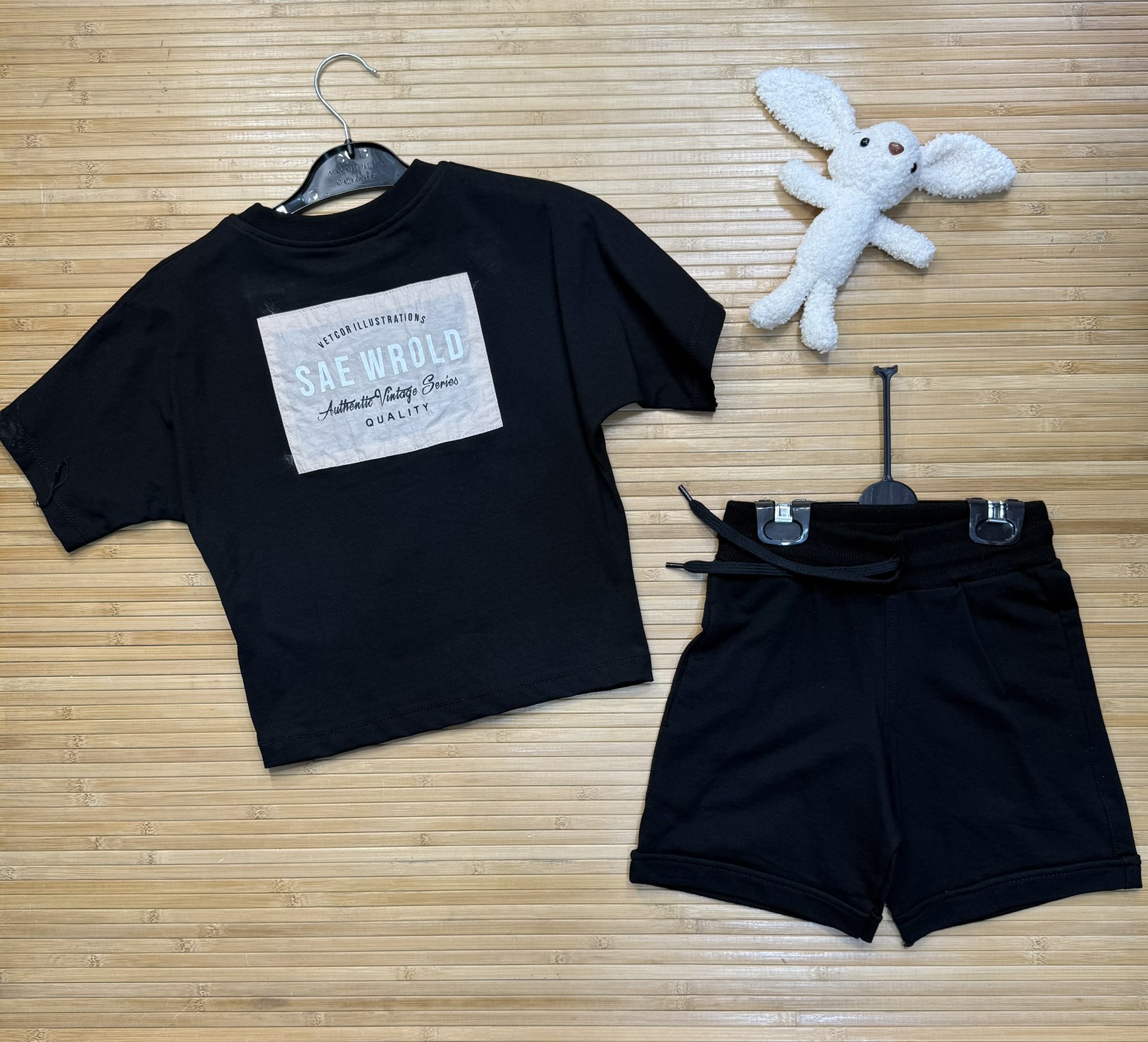 Костюм Major (3-6) 2240 black-grey (лето)