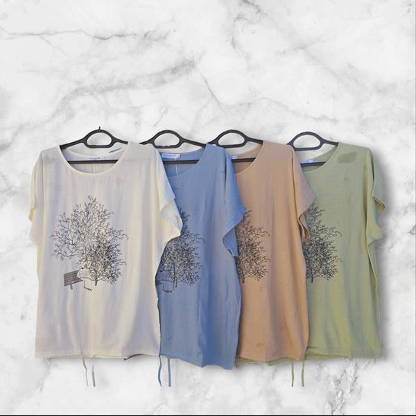 Футболка Dorimodes (M-2XL) AL1804 blue (лето)