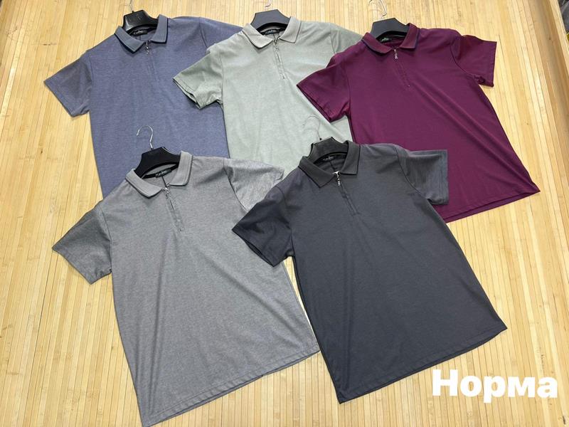 Футболка Navas (2XL-3XL) NV293 d.grey (лето)
