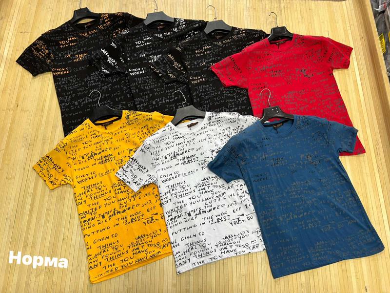 Футболка Navas (S-2XL) NV355 black-yellow (лето)