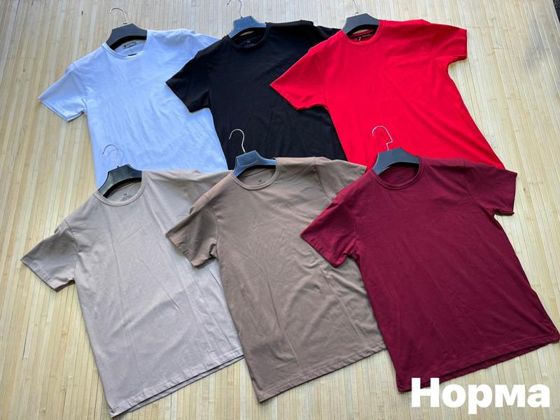 Футболка Navas (M-3XL) NV463 wine (лето)