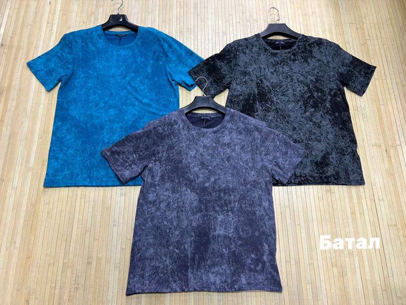 Футболка Navas (3XL-6XL) NV490 l.blue (лето)