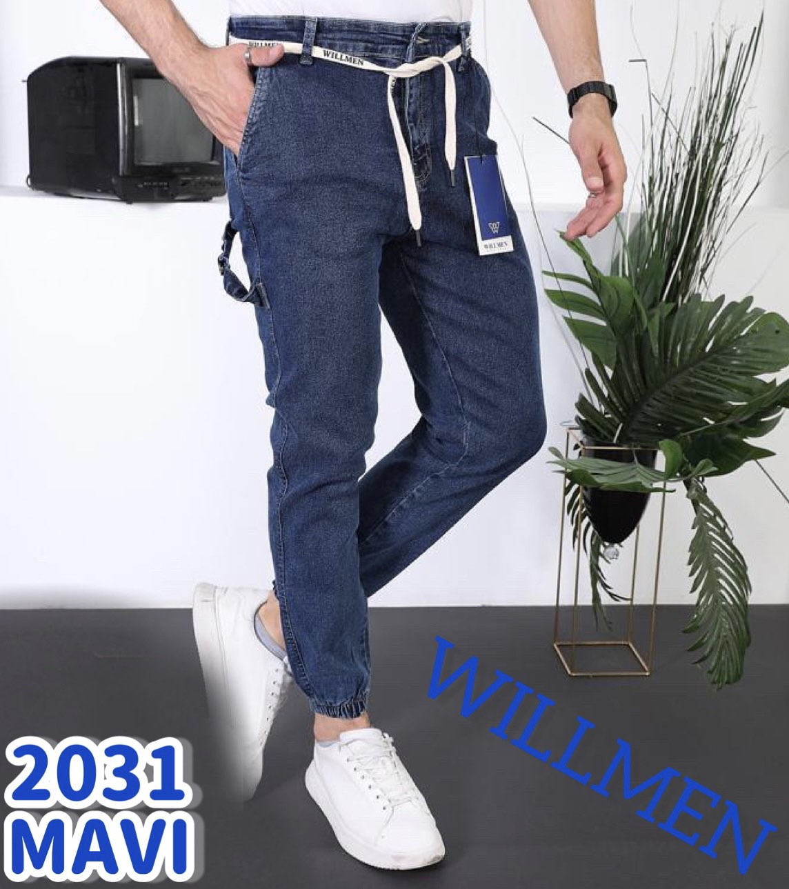 Джинсы God Baron (29-36) 2031 blue (деми)