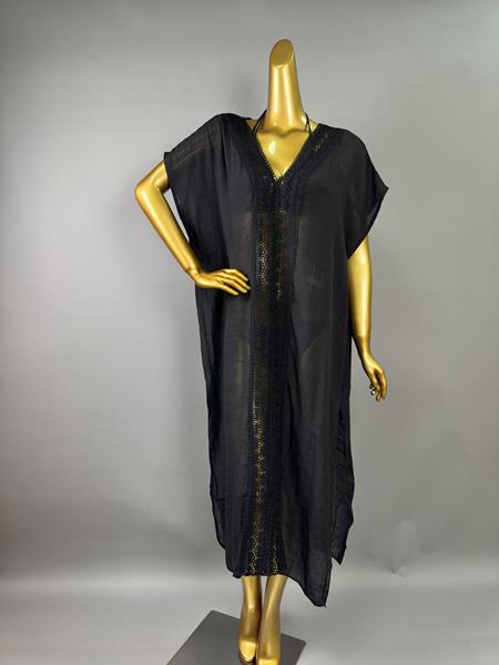 парео DFK (one size) 1-108 black (лето)