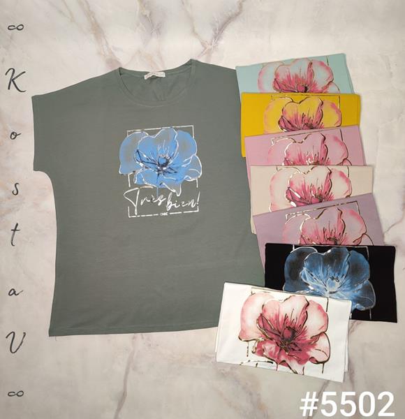 Футболка Kosta (50-54) 5502 mix (лето)