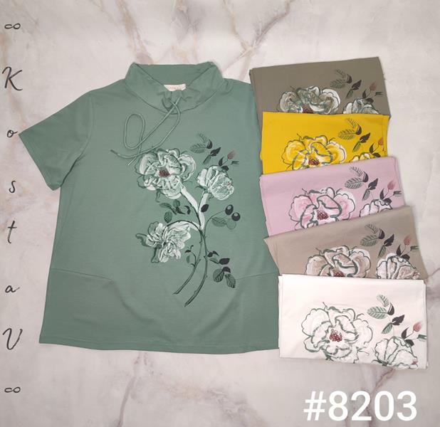 Футболка Kosta (50-54) 8203 mix (лето)