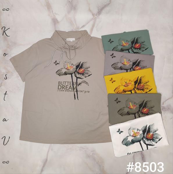 Футболка Kosta (50-54) 8503 mix (лето)