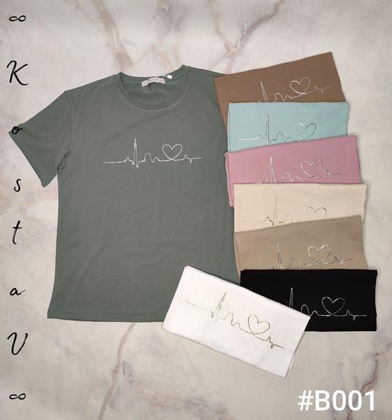 Футболка Kosta (46-48) B001 mix (лето)