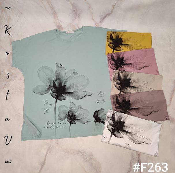 Футболка Kosta (54-60) F263 mix (лето)