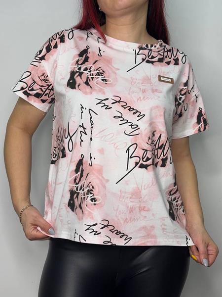 Футболка Kosta (42-48) KS505 pink (лето)
