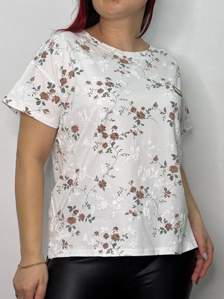 Футболка Kosta (42-48) KS537 white (лето)